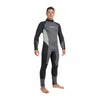Tauchergesamthemd Melbourne Herren 5mm Schwarz-Grau M Abysstar 69291