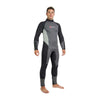 Tauchergesamthemd Melbourne Herren 5mm Schwarz-Grau XXL Abysstar 69294
