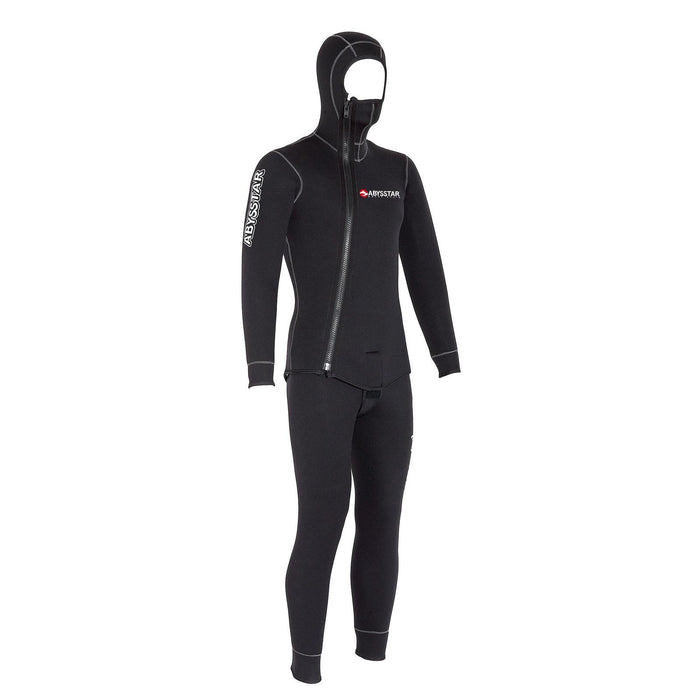Tauchergesamthemd Pacific Supreme Front Zip Herren 3mm Schwarz S Abysstar 69435