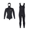 Tauchergesamthemd Pacific Supreme Front Zip Herren 3mm Schwarz S Abysstar 69435