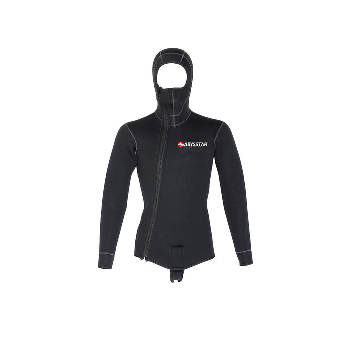 Tauchergesamthemd Pacific Supreme Front Zip Herren 3mm Schwarz S Abysstar 69435