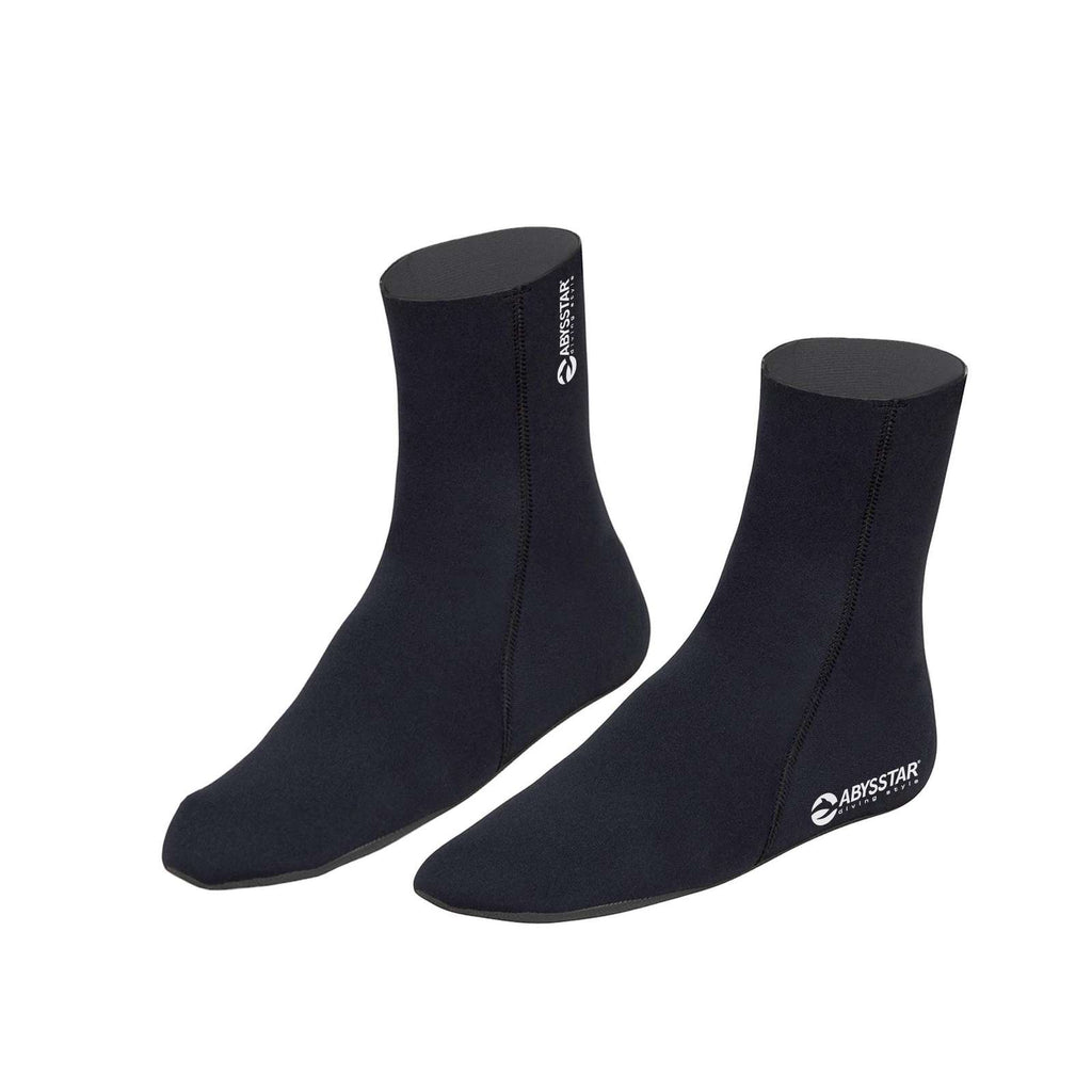 Tauchstandardsocken Neopren 1,5mm Schwarz L Abysstar 69444