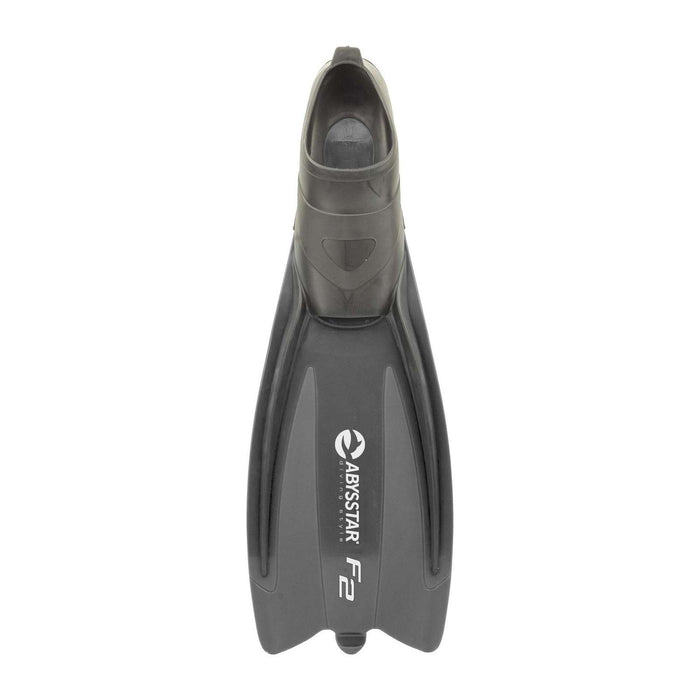 Schnorchel-Flossen F2 Schwarz 31-33 Abysstar 69482BK