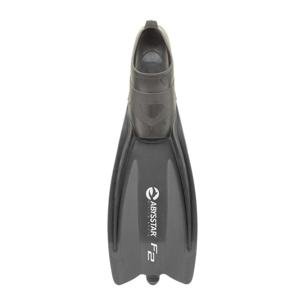 Schnorchel-Flossen F2 Schwarz 36-37 Abysstar 69484BK
