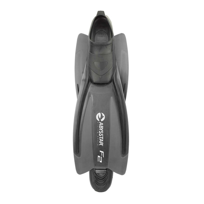 Schnorchel-Flossen F2 Schwarz 36-37 Abysstar 69484BK