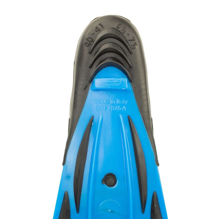 Schnorchel-Flossen F2 Blau 38-39 Abysstar 69485BL