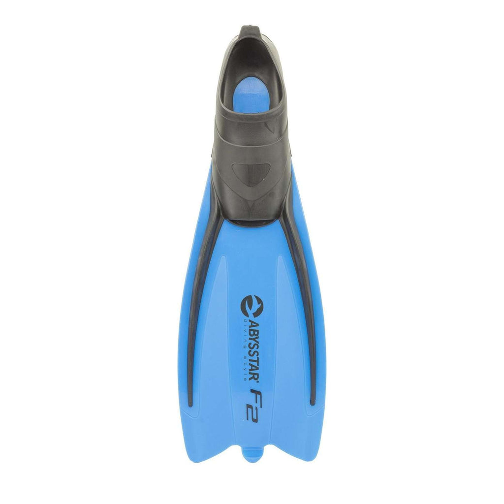 Schnorchel-Flossen F2 Blau 44-45 Abysstar 69488BL