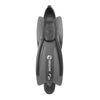 Schnorchel-Flossen F2 Schwarz 46-47 Abysstar 69489BK
