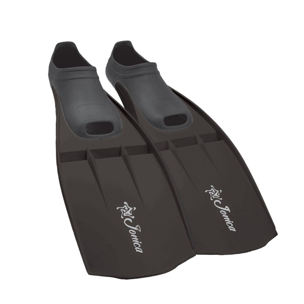Schnorchelflossen Jonica Schwarz Größe 45-47 Abysstar 69551BK