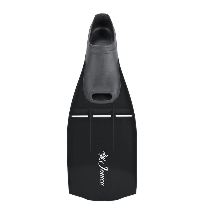 Schnorchelflossen Jonica Schwarz Größe 45-47 Abysstar 69551BK