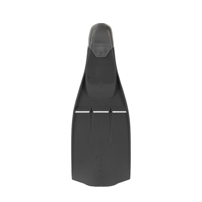Schnorchelflossen Jonica Schwarz Größe 45-47 Abysstar 69551BK