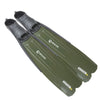 Freitauchflossen Kraken Evo Armee-Grün 40-42 Abysstar 69555