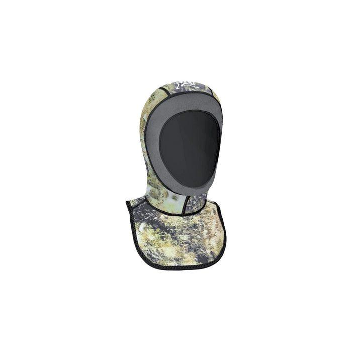 Schnorchel Kapuze Sidney 2,5mm Camo-Grün-Beige S Abysstar 69733
