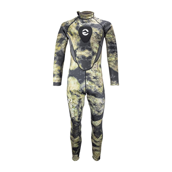 Schnorchelanzug Sidney Herren 2,5mm Camo-Grün-Beige L Abysstar 69742