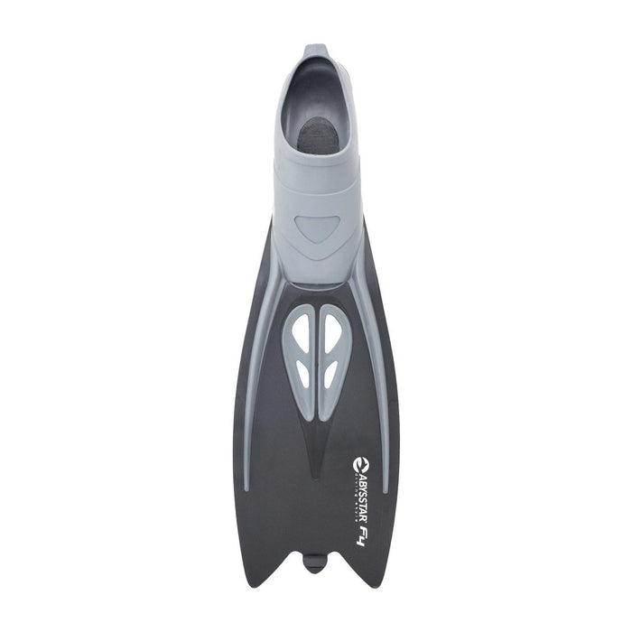 Schnorchel-Flossen F4 Schwarz 40-41 Abysstar 69764BK