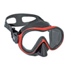 Tauchmaske Kronos Schwarz-Rot Abysstar 69770RD