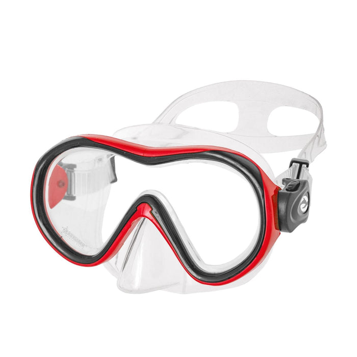 Schnorchelmaske Kronos Klar-Rot Abysstar 69771RD