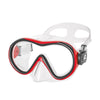 Schnorchelmaske Kronos Klar-Rot Abysstar 69771RD