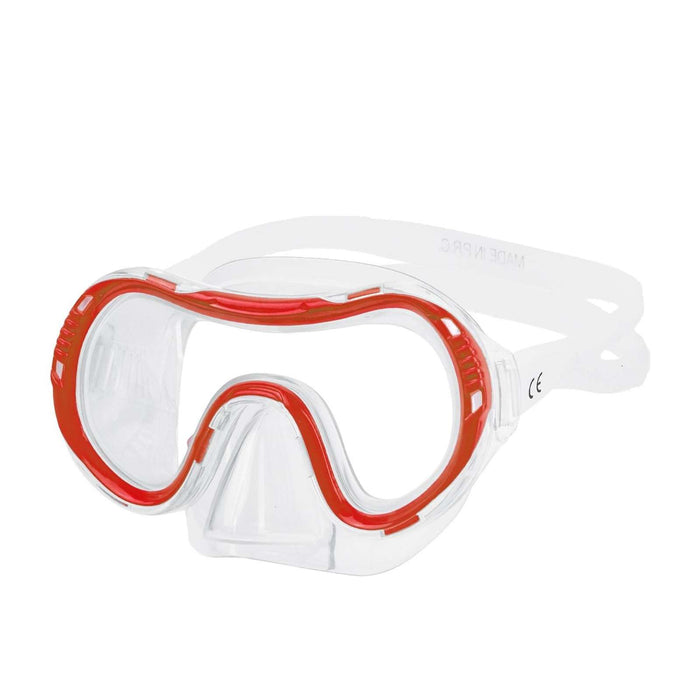 Schnorchelmaske Lion Kinder Rot Abysstar 69774RD