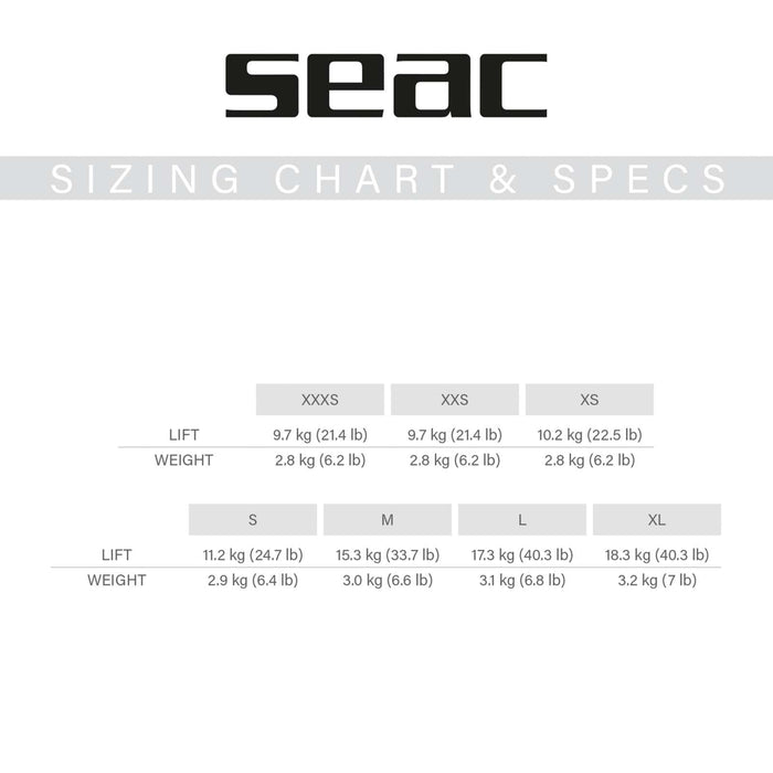 BCD Jacke Ego XS Seac 70-01