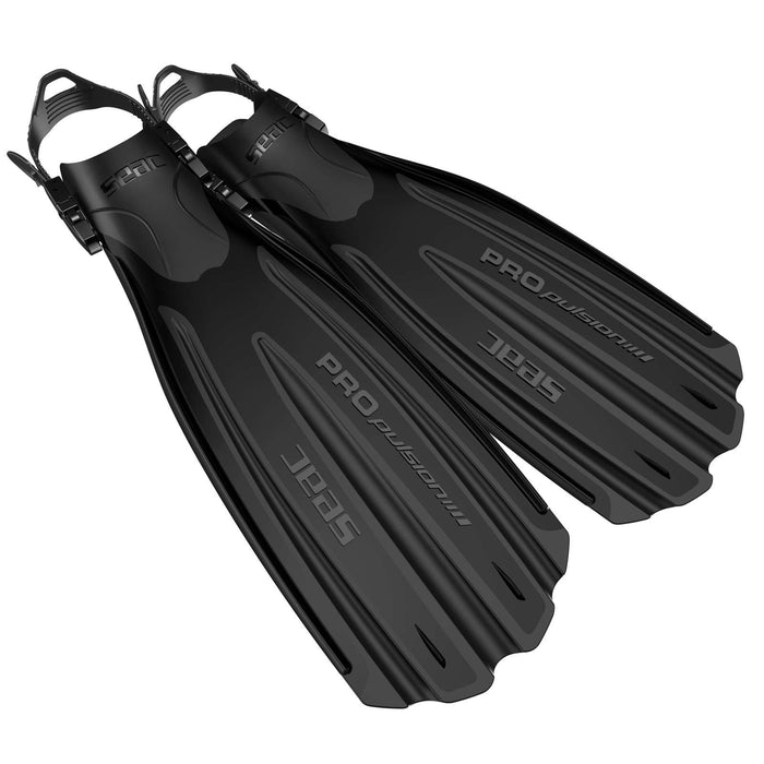 Tauchflossen Propulsion Schwarz L-XL ~ 43-45 Seac 71-12N-L-XL