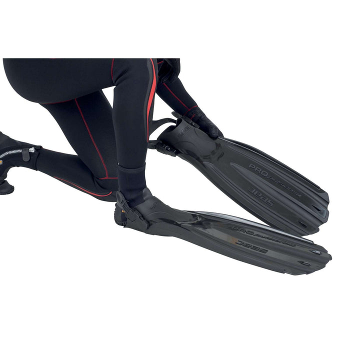 Tauchflossen Propulsion Schwarz L-XL ~ 43-45 Seac 71-12N-L-XL