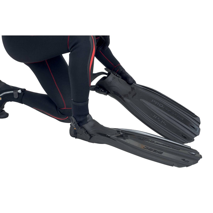 Tauchflossen Propulsion Schwarz S-M ~ 37-39 Seac 71-12N-S-M