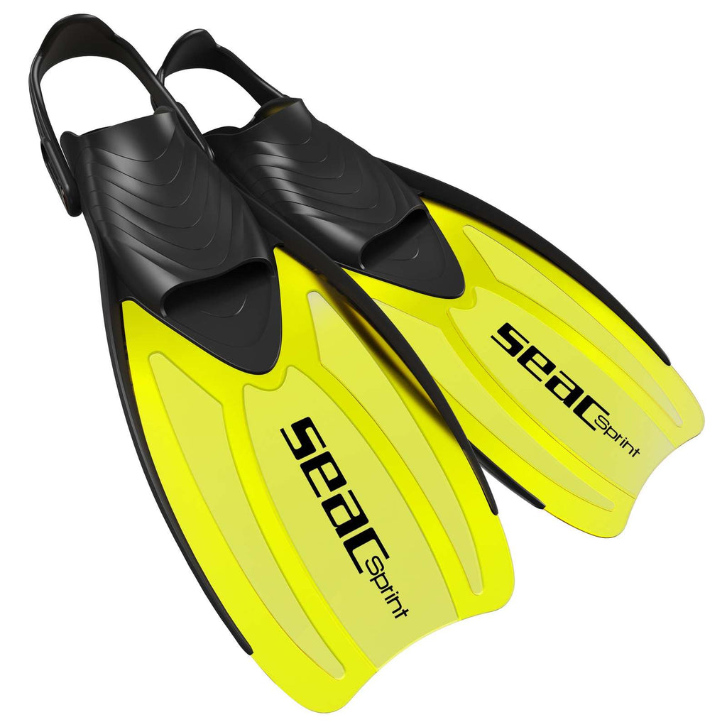 Schnorchelflossen Sprint Gelb M-L ~ 42-43 Seac 71-14Y-M-L
