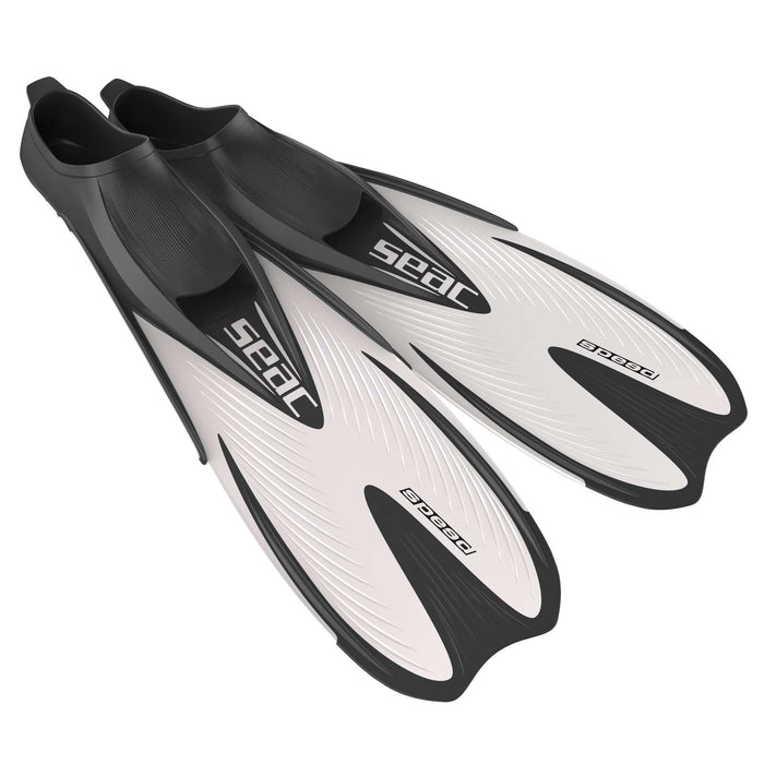 Schnorchel Flossen Speed Kinder Weiß 26-28 Seac 71-15W-26-28