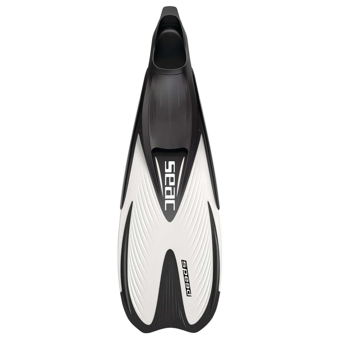 Schnorchel Flossen Speed Kinder Weiß 26-28 Seac 71-15W-26-28