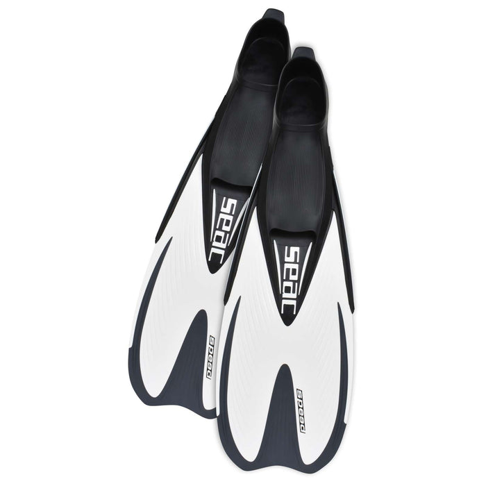 Schnorchel Flossen Speed Kinder Weiß 26-28 Seac 71-15W-26-28