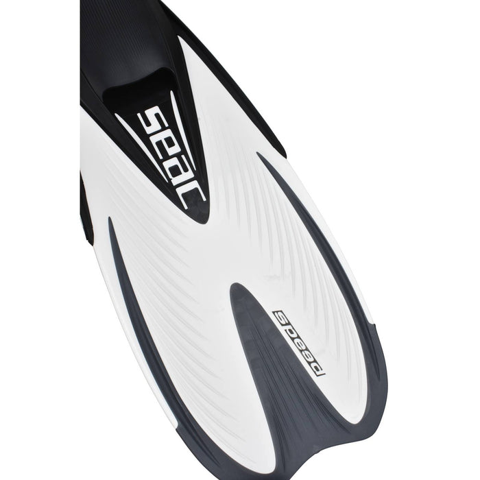 Schnorchel Flossen Speed Kinder Weiß 29-31 Seac 71-15W-29-31