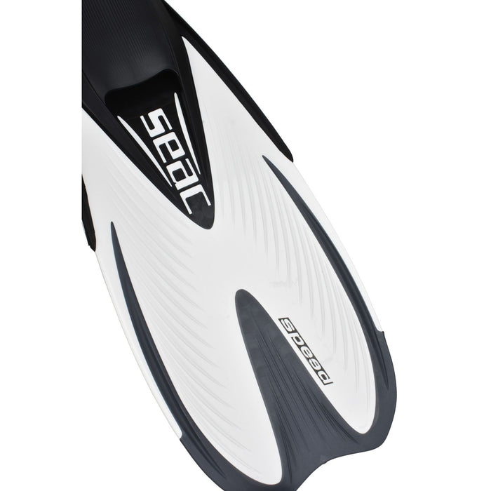 Schnorchel-Flossen Speed Weiß 46-47 Seac 71-15W-46-47