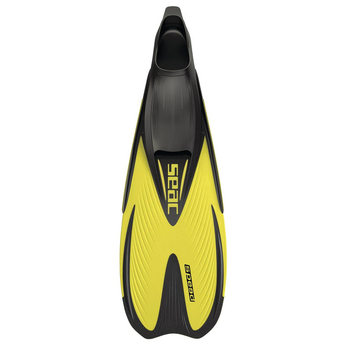 Schnorchel-Flossen Speed Kinder Gelb 32-33 Seac 71-15Y-32-33