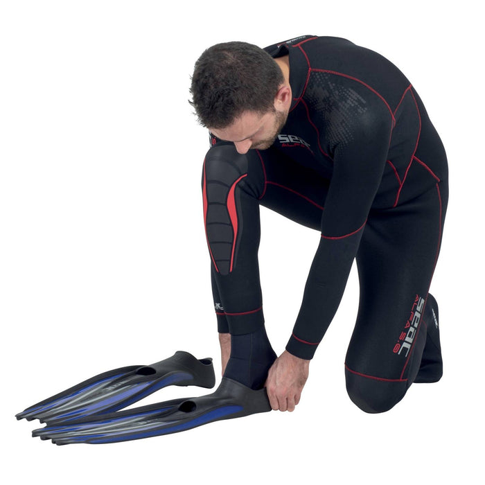 Tauchflossen F100 Pro Blau Größe 36-37 Seac 71-1B-36-37