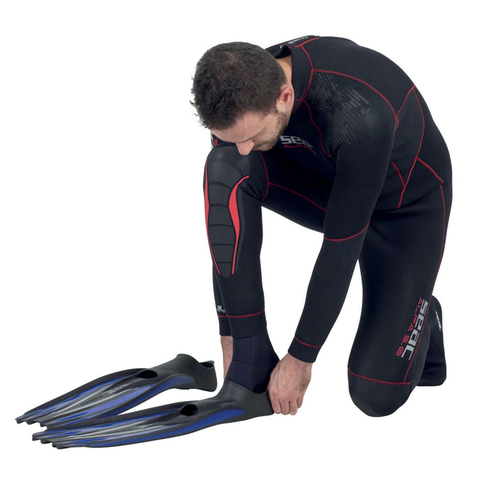 Tauchflossen F100 Pro Blau Größe 46-47 Seac 71-1B-46-47