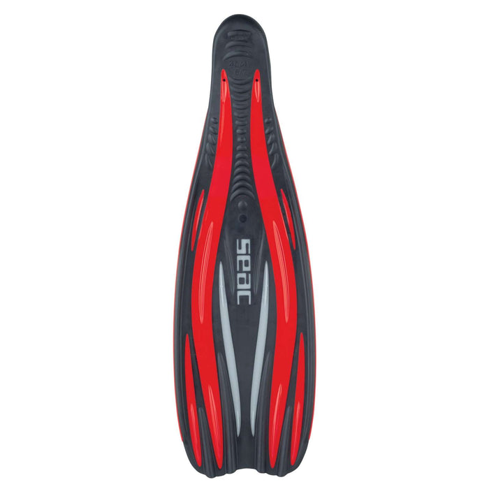 Tauchflossen F100 Pro Rot Größe 42-43 Seac 71-1R-42-43