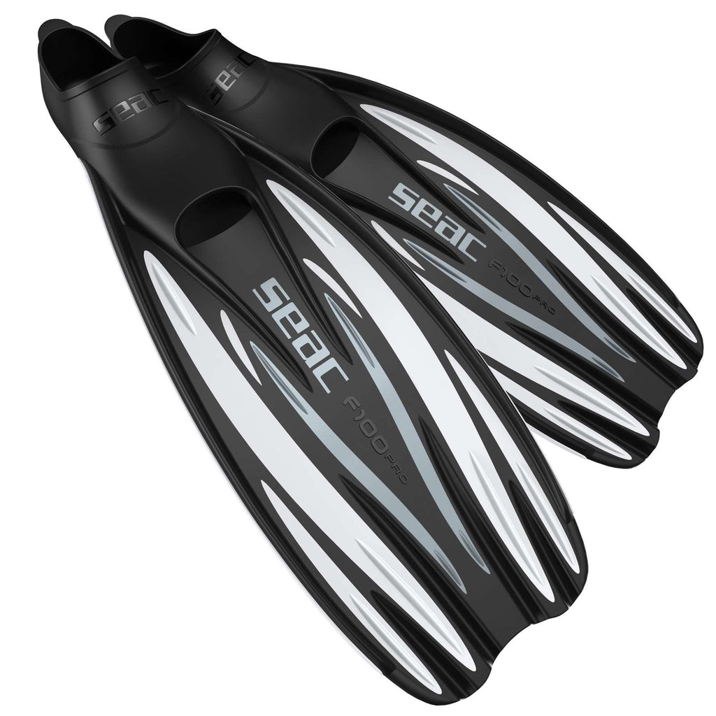 Tauchflossen F100 Pro Weiß Größe 44-45 Seac 71-1W-44-45