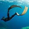 Freediving- und Spearfishing-Flossen Motus Camo-Braun Größe 36-38 Seac 71-25CM-36-38