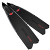 Freitauchen und Speerfischen Flossen Motus Schwarz-Rot Größe 39-40 Seac 71-25N-39-40
