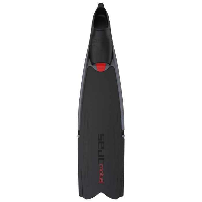 Freitauchen und Speerfischen Flossen Motus Schwarz-Rot Größe 39-40 Seac 71-25N-39-40