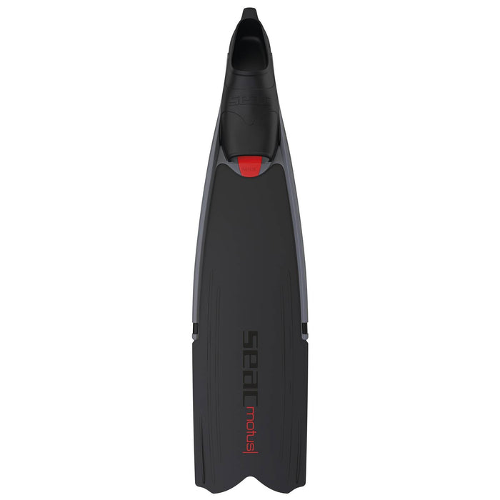 Freitauchen und Speerfischen Flossen Motus Schwarz-Rot Größe 41-42 Seac 71-25N-41-42
