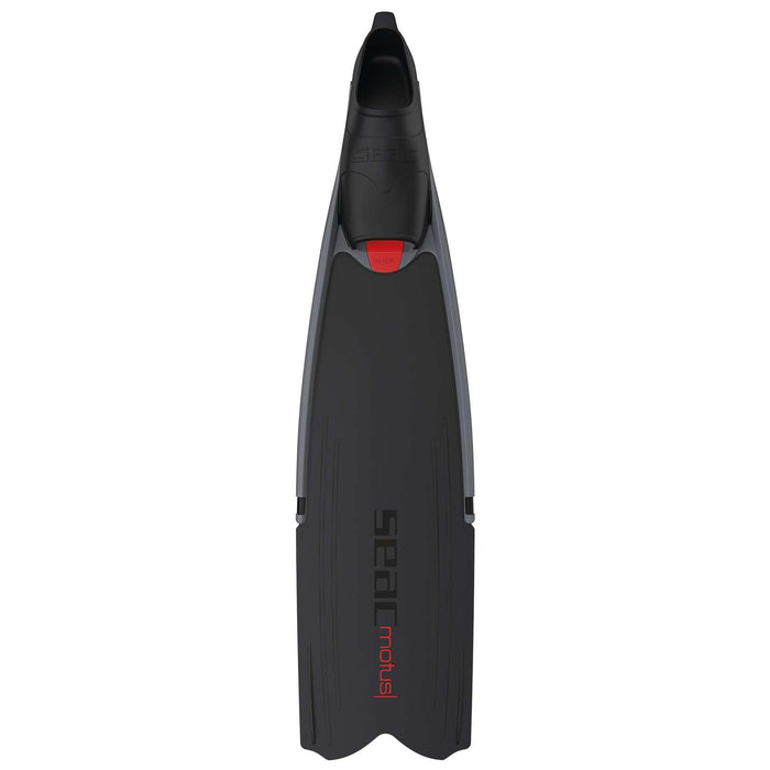 Freitauchen und Speerfischen Flossen Motus Schwarz-Rot Größe 47-48 Seac 71-25N-47-48