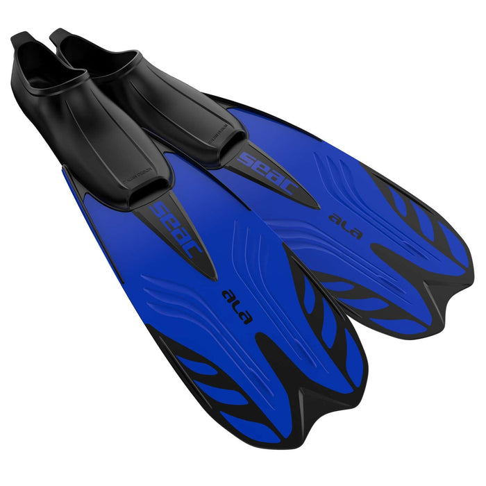 Schnorchel-Flossen Ala Blau Metall Größe 36-37 Seac 71-33BM-36-37