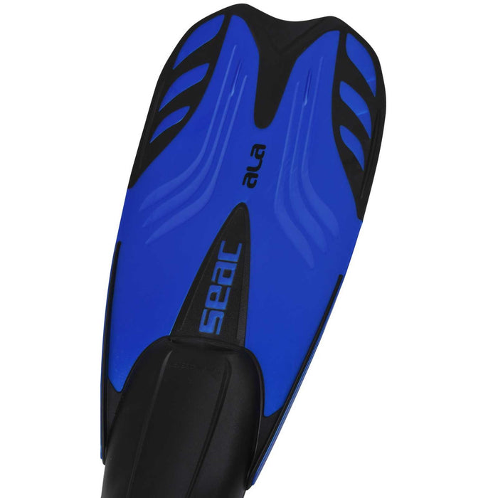Schnorchel-Flossen Ala Blau Metall Größe 40-41 Seac 71-33BM-40-41