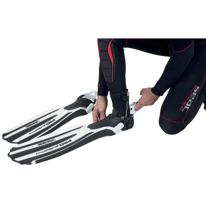 Tauchflossen Propulsion S Weiß L-XL ~ 43-45 Seac 71-43W-L-XL