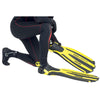 Taucherflossen Propulsion S Gelb S-M ~ 37-39 Seac 71-43Y-S-M