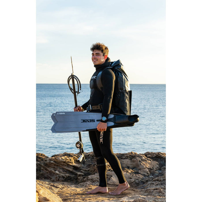 Freediving- und Spearfishing-Flossen Shout S700 Camo-Grau 43-44 Seac 71-44CG-43-44