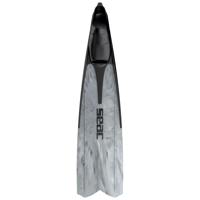Freediving- und Spearfishing-Flossen Shout S700 Camo-Grau 45-46 Seac 71-44CG-45-46