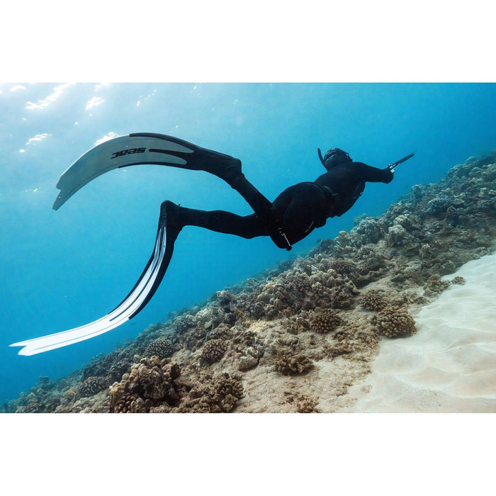 Freediving- und Spearfishing-Flossen Shout S700 Camo-Grau 45-46 Seac 71-44CG-45-46
